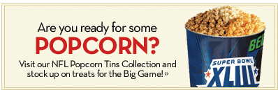 Visit our Sports Tins Collection and
stock up on treats for the Playoffs! >